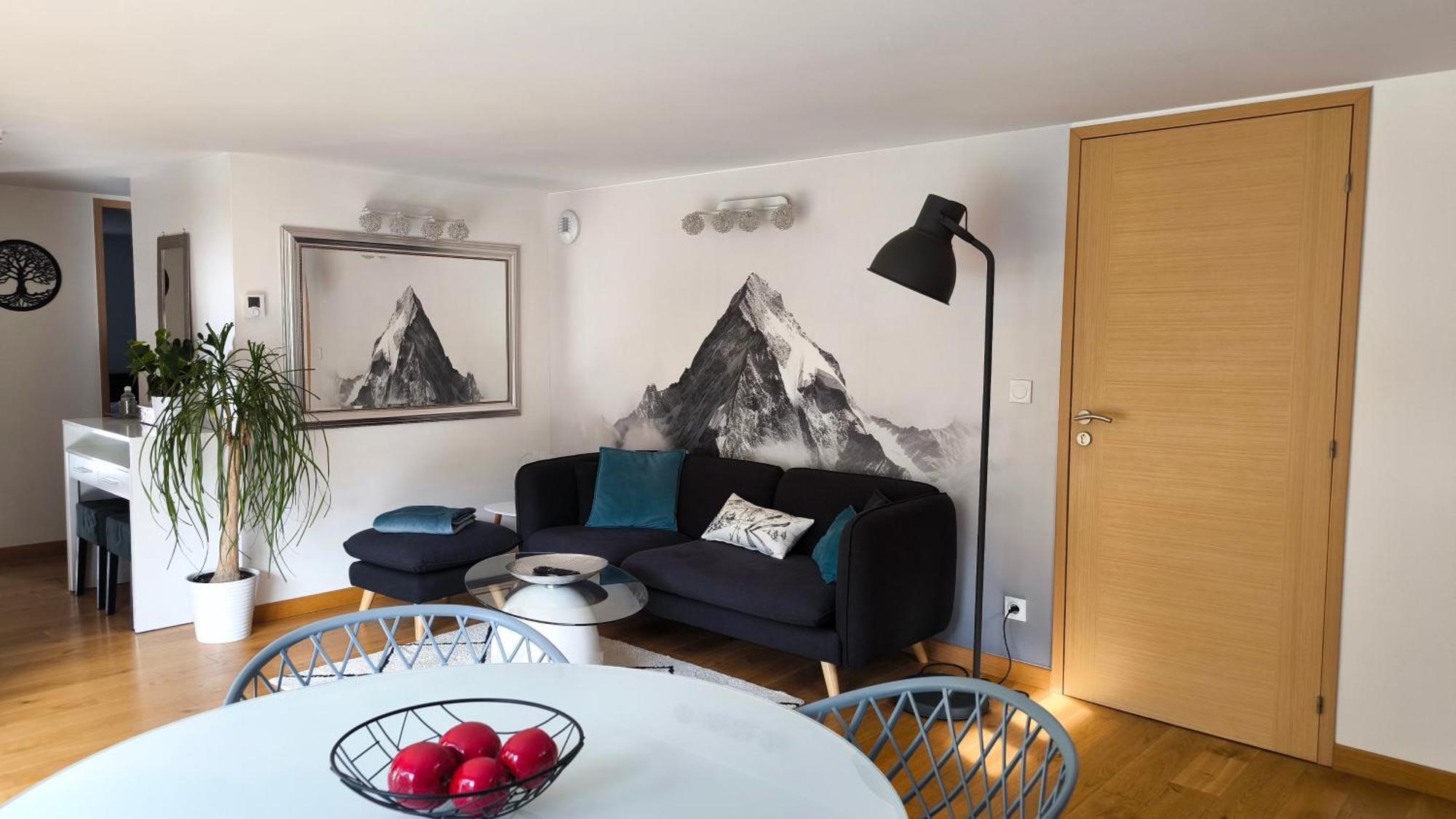 Tres Bel Appartement Avec Vue Sur Les Montagnes Saint Ismier Buitenkant foto